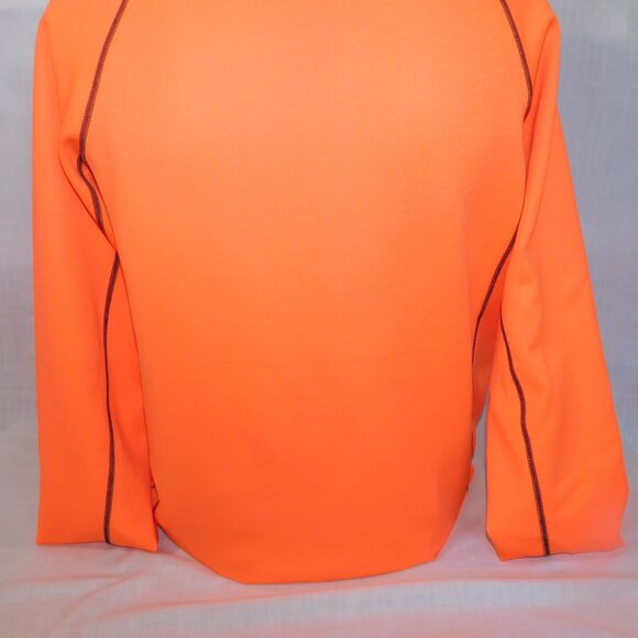 Sunice Men's L Allendale 2.0 Water Repellant Golf Pullover Orange / Dragon Fire - Picture 12 of 12